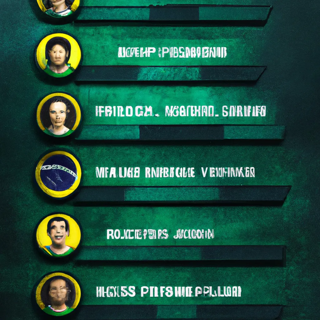 Fotos nomes dos jogadores da selecao brasileira