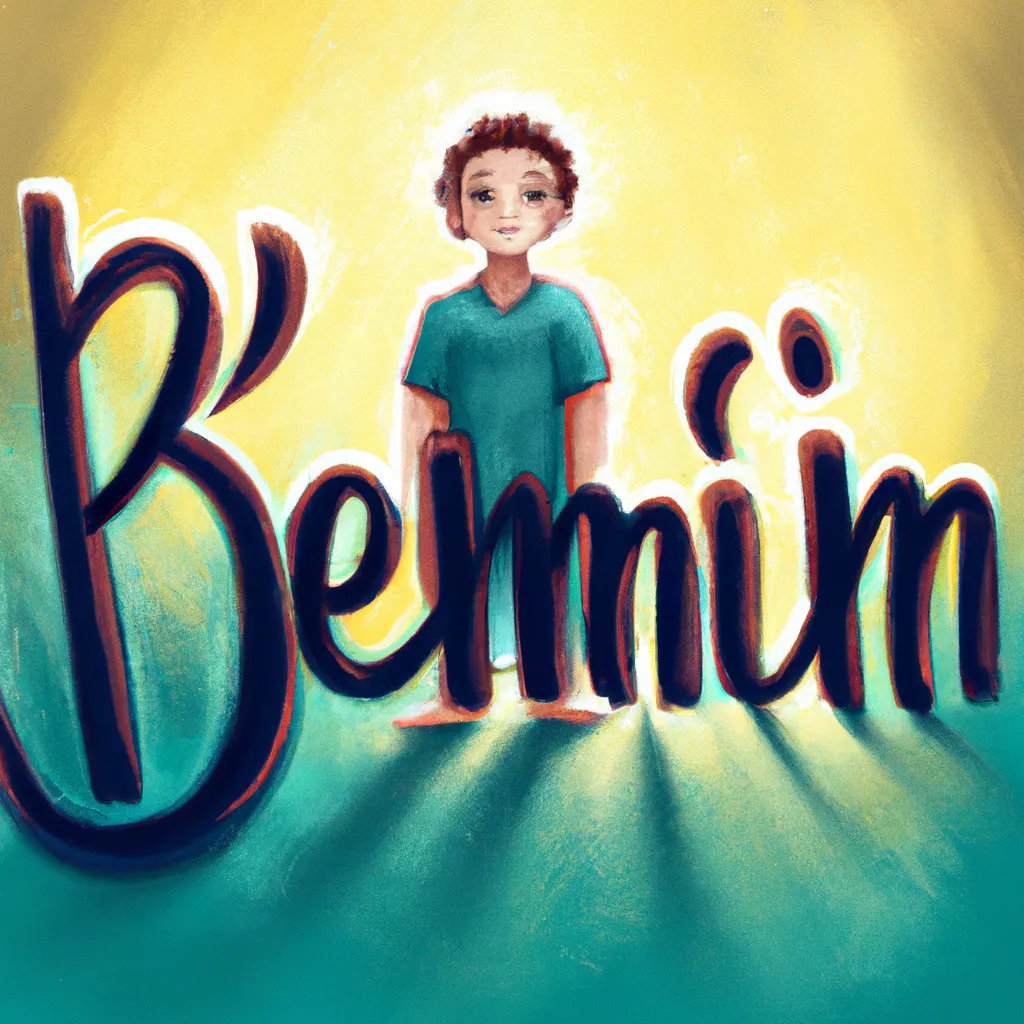 Fotos significado do nome benjamin