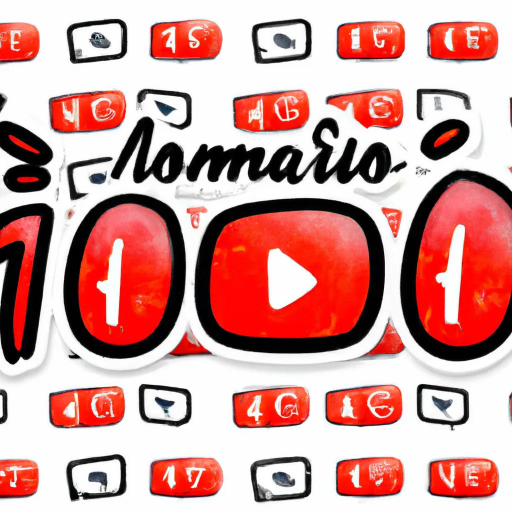 Fotos 1000 nomes para canal no youtube
