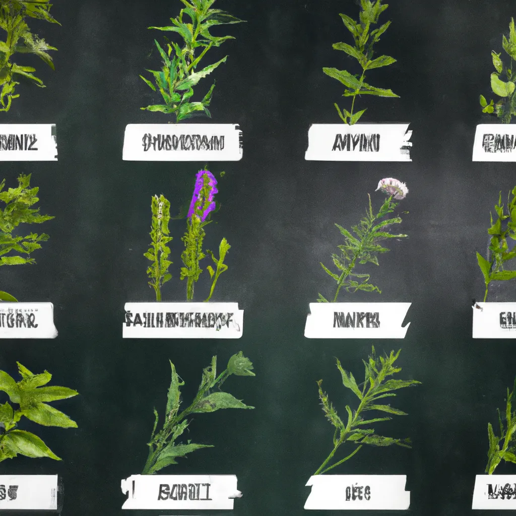 Fotos nomes de plantas medicinais