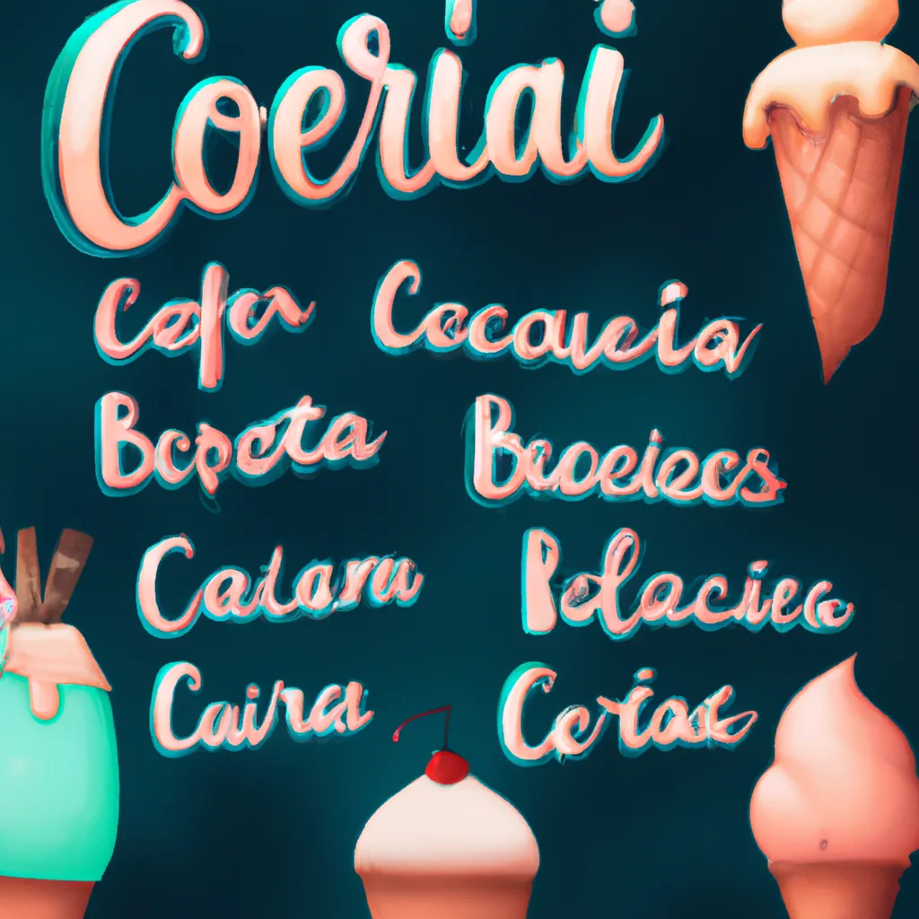 Fotos nomes de sorveterias pelo mundo