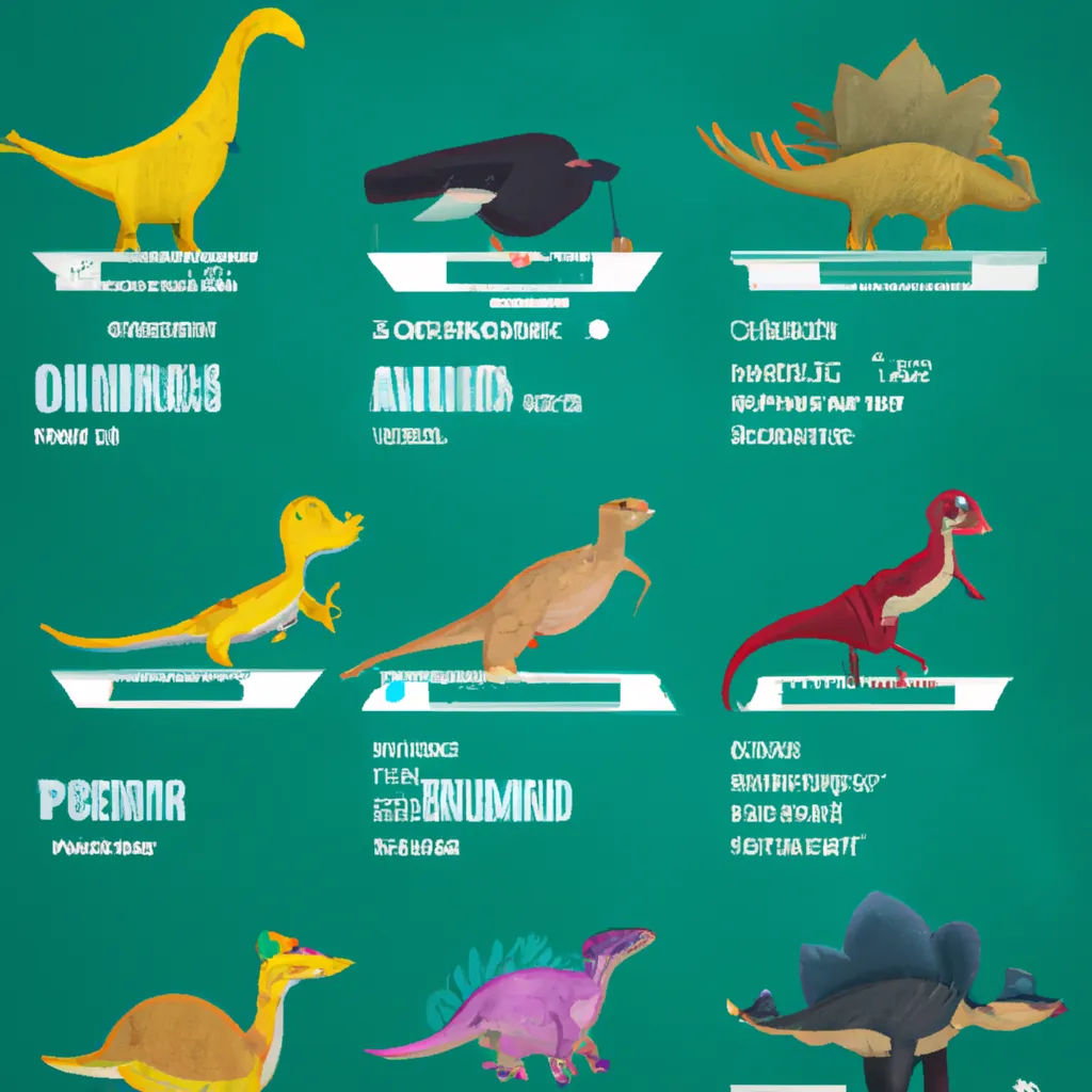 Fotos nomes dos dinossauros em portugues
