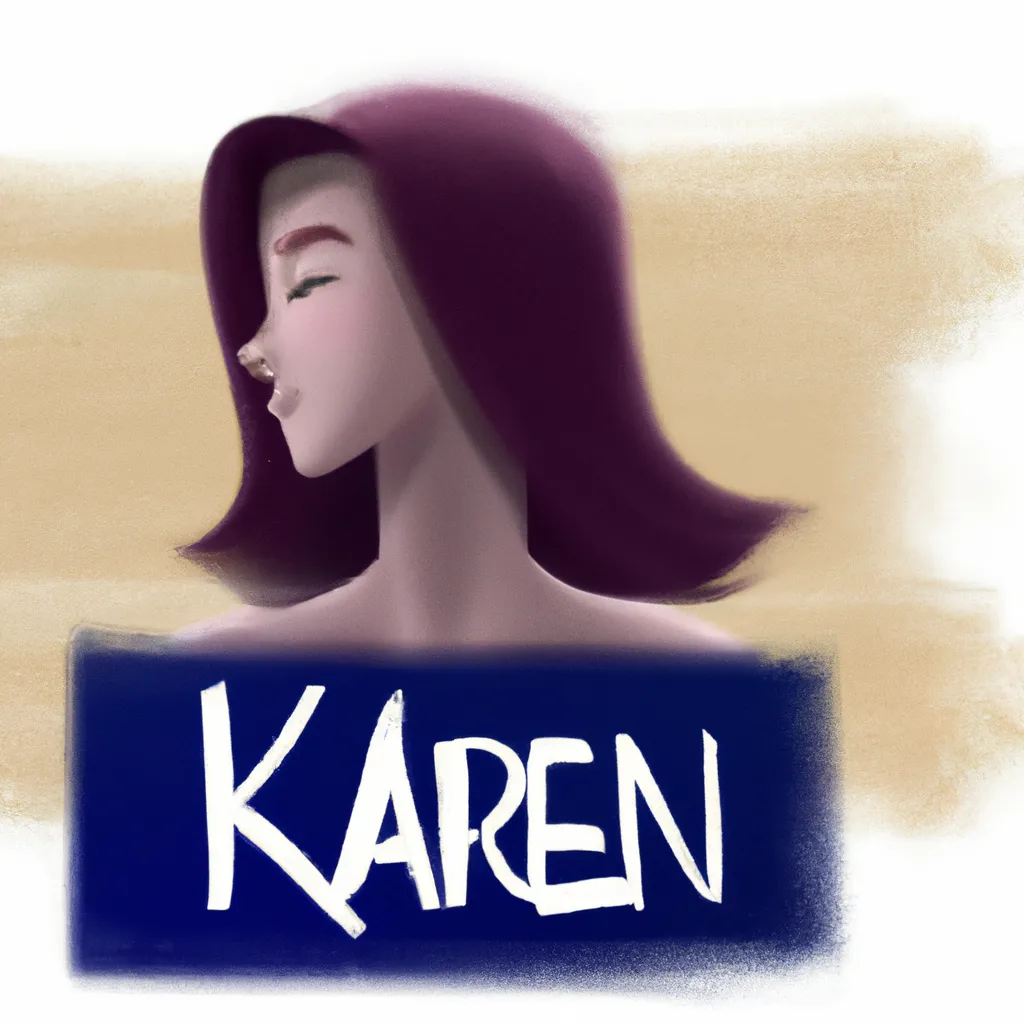Fotos significado do nome karen