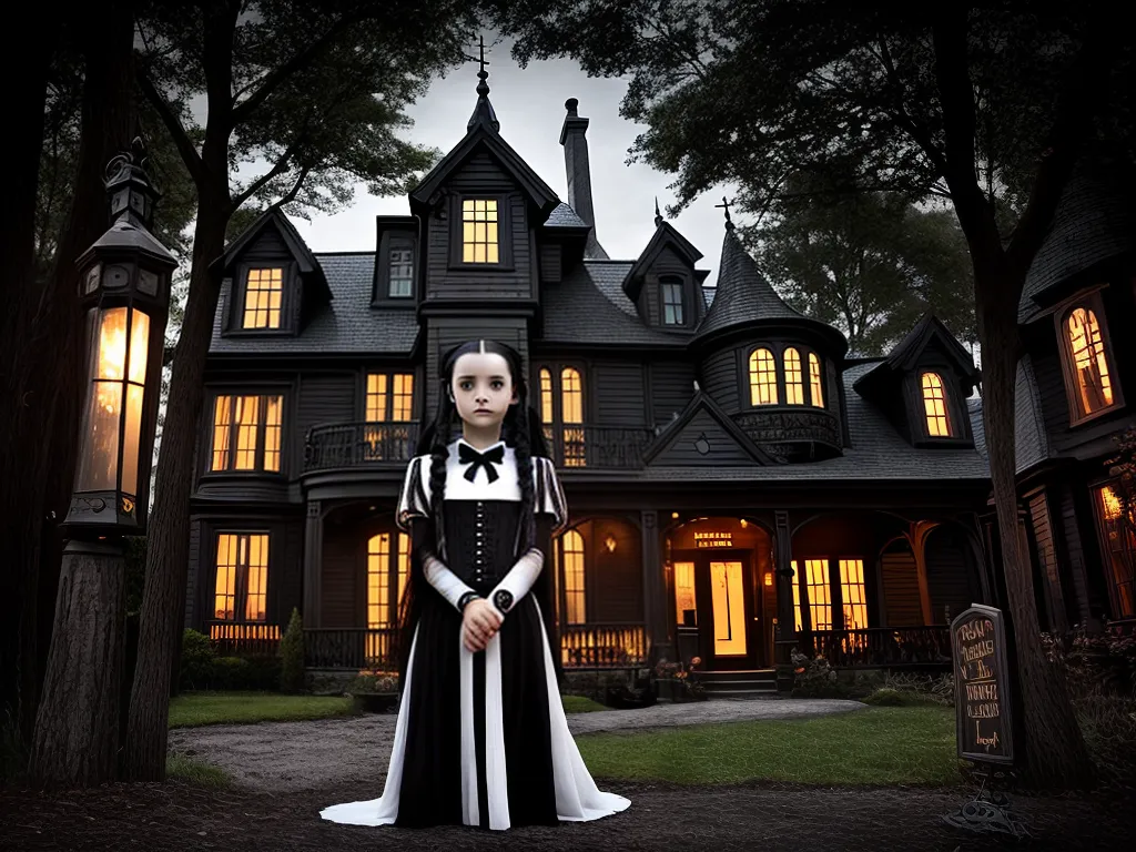 Fotos O nome da filha da familia Addams e Wednesday Addams
