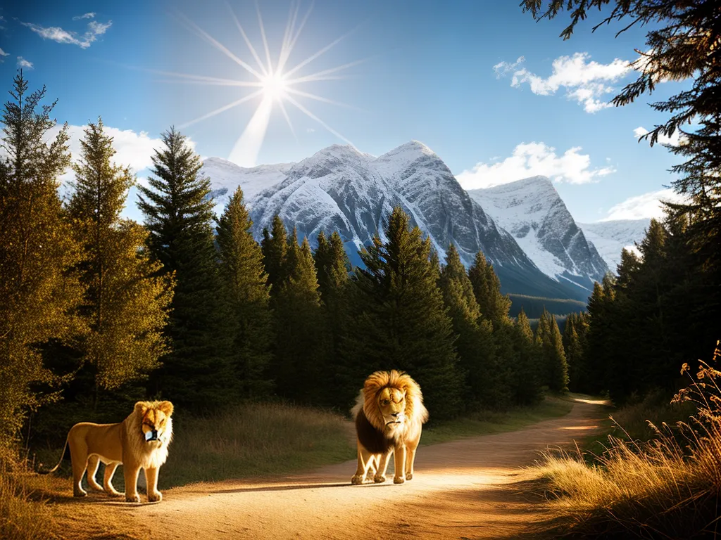 Fotos O nome do leao de Narnia e Aslan