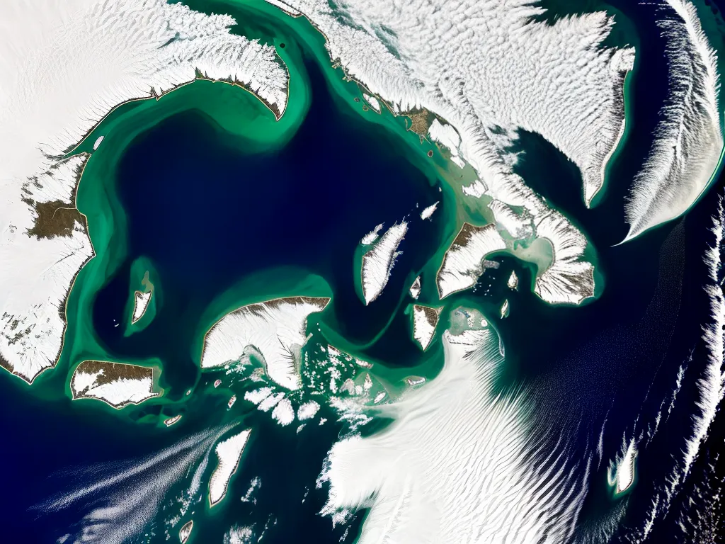 Fotos Os cinco oceanos sao Atlantico Pacifico Indico Antartico e Artico