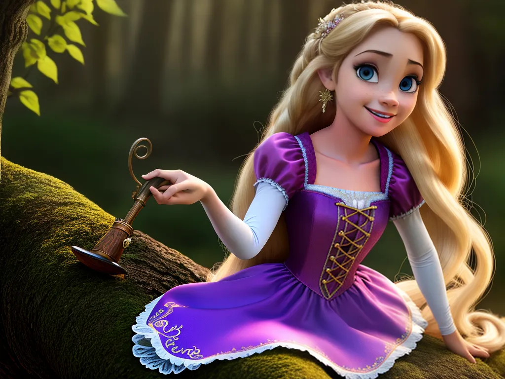 Imagens O nome da Rapunzel em Enrolados e Rapunzel mesmo