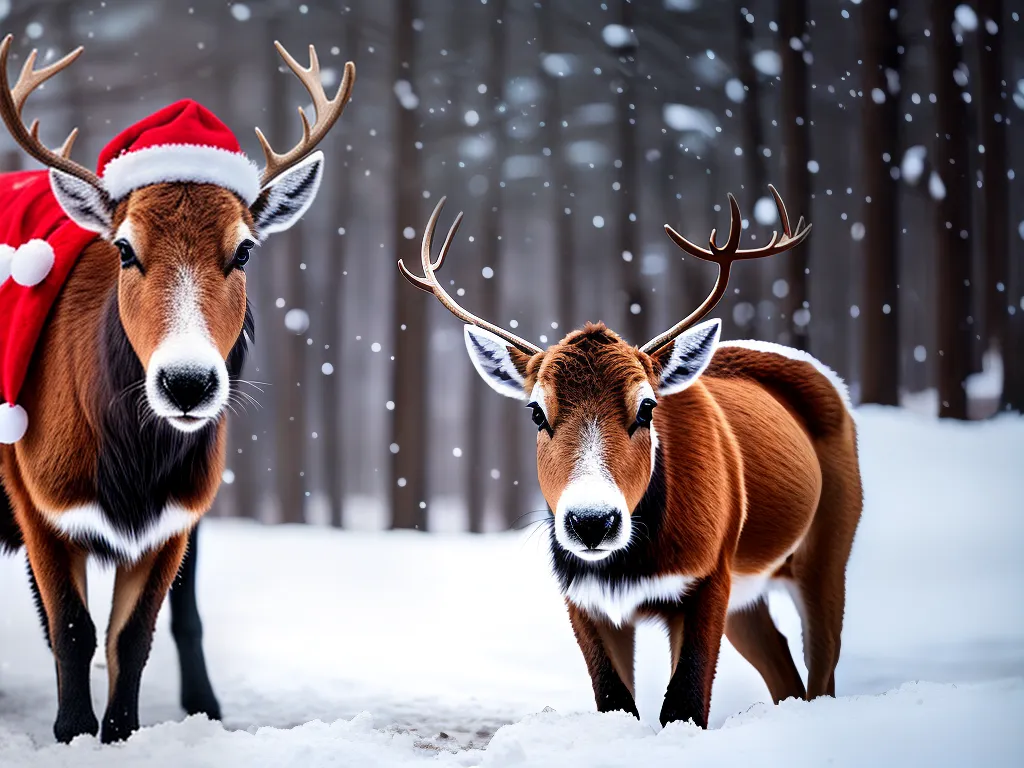 Imagens O nome da rena do nariz vermelho e Rudolph
