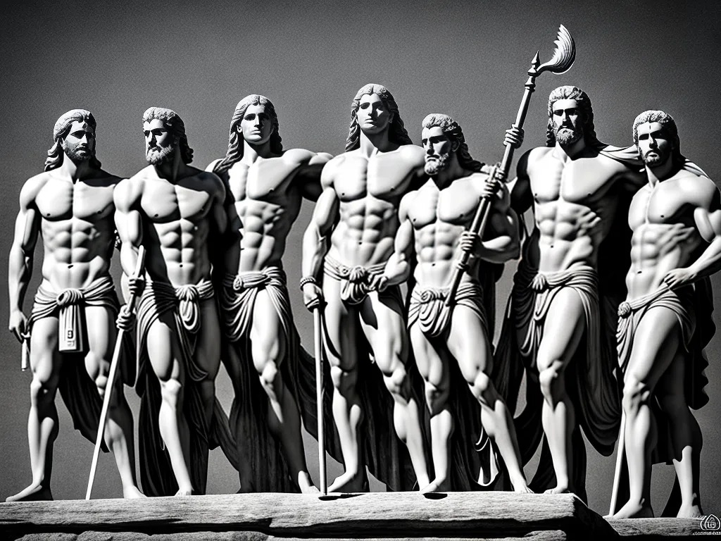 Imagens deuses gregos homens