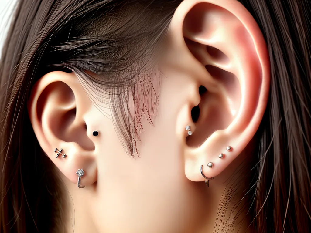 Natureza Os furos na orelha sao chamados de perfuracoes auriculares