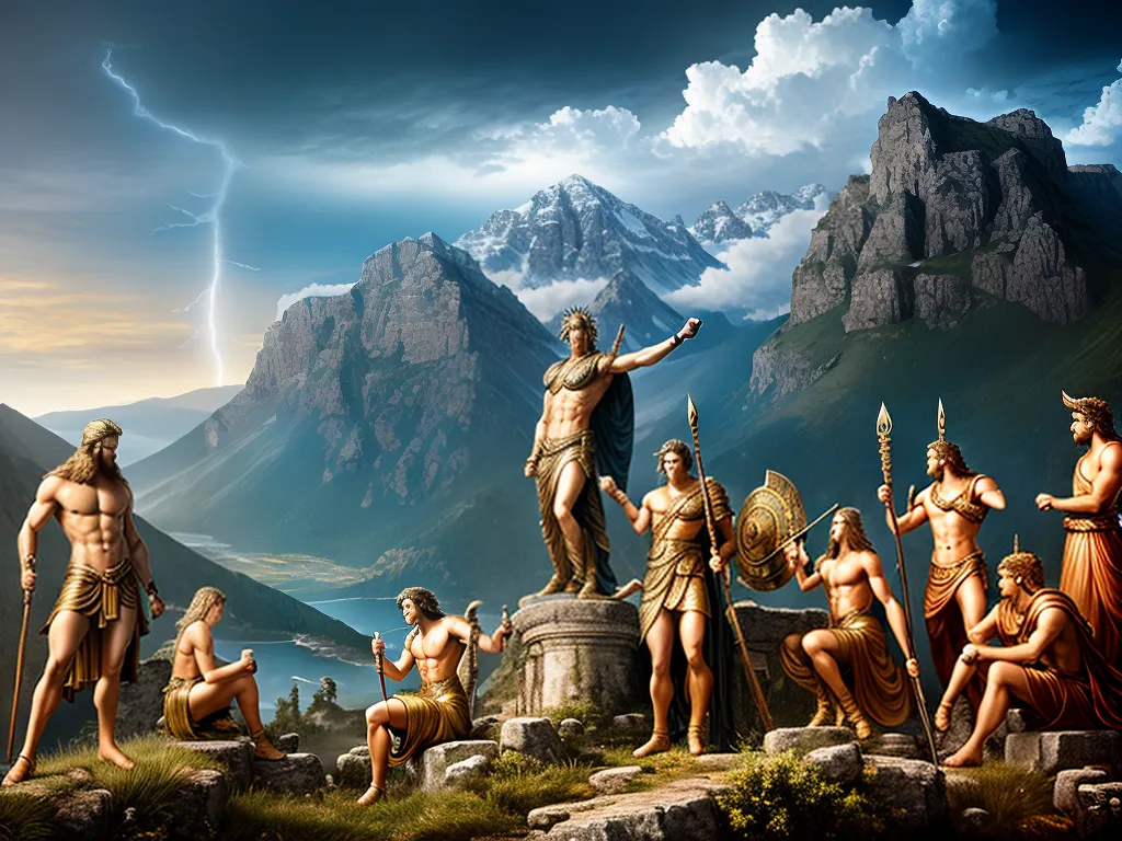 Natureza deuses gregos nomes e poderes