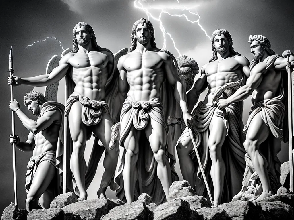 Planta deuses gregos homens